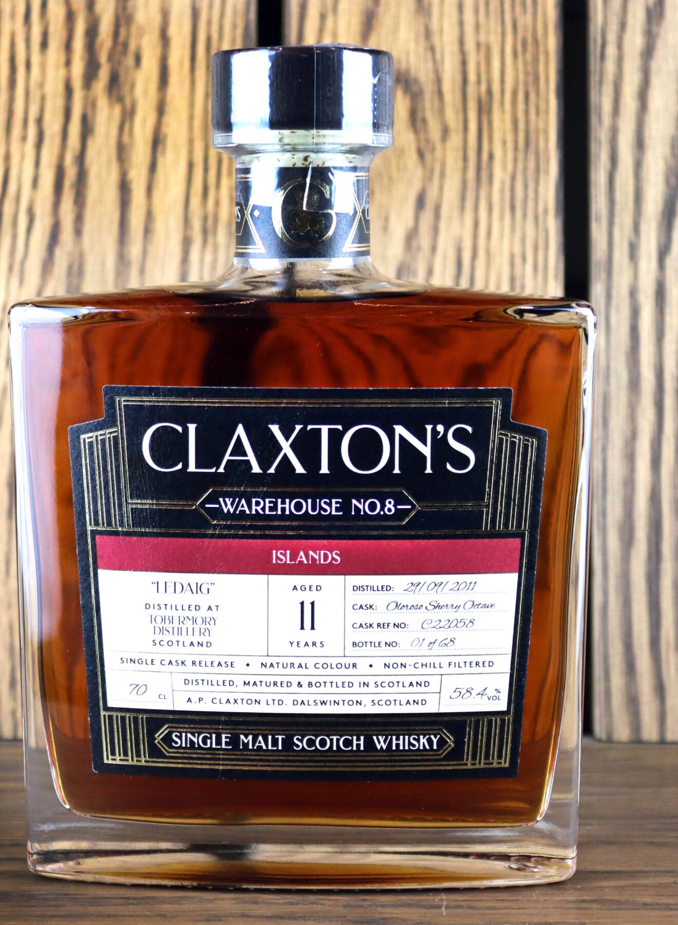 Warehouse No.8 - Ledaig Distilled at Tobermory Disilltery