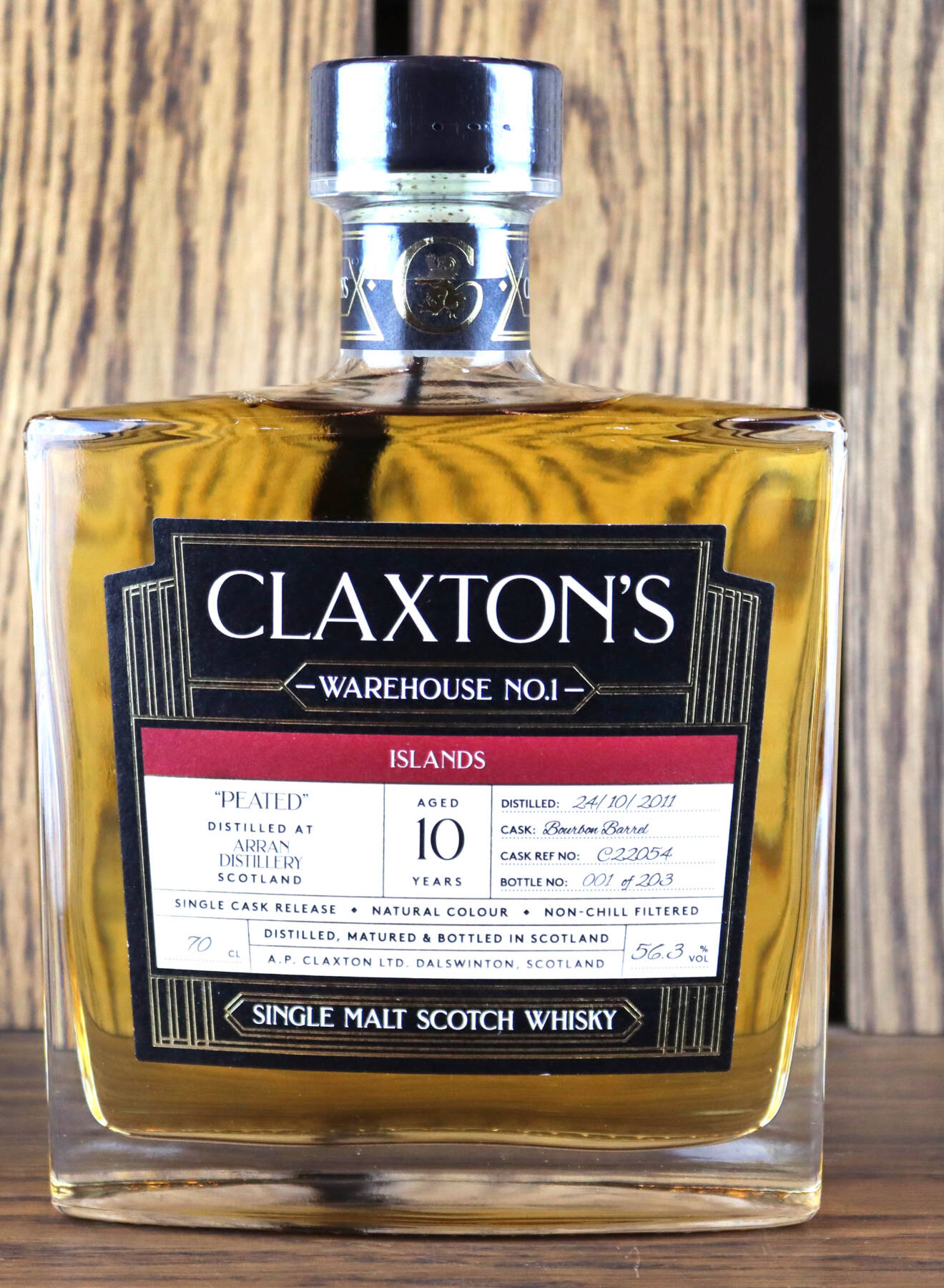 Claxton's Warehouse No.1 - Peated Arran Distillery
