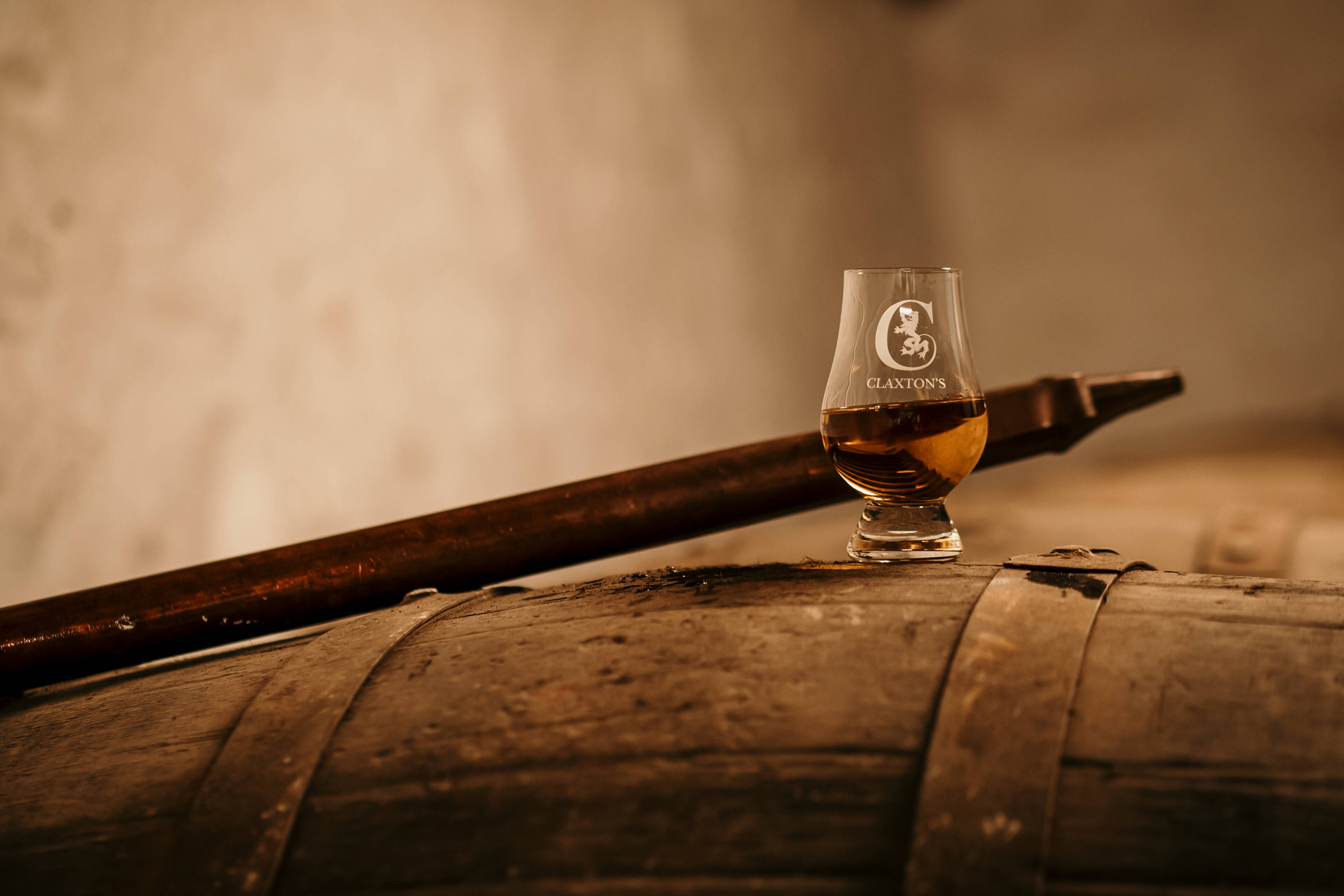 Whisky on Barrel